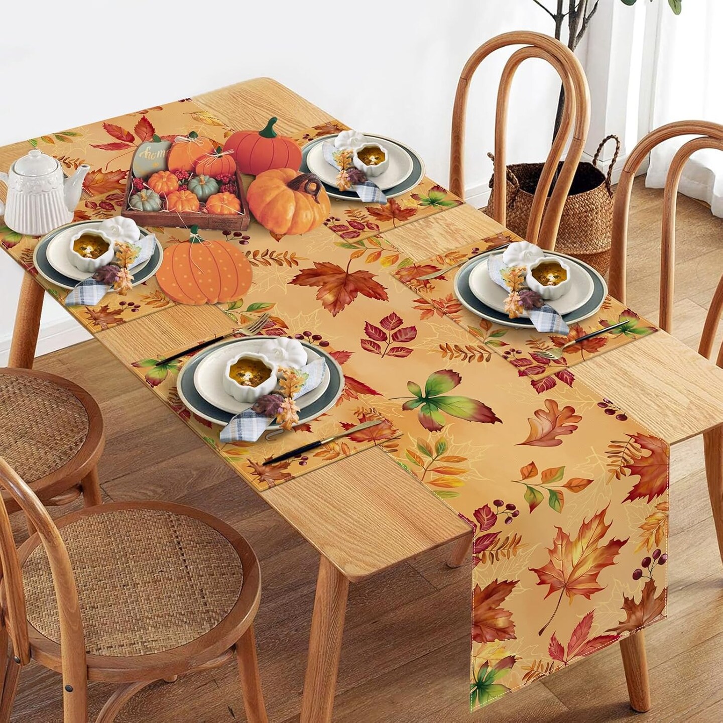 Fall Maple Leaves Placemats(Maple Leaves)