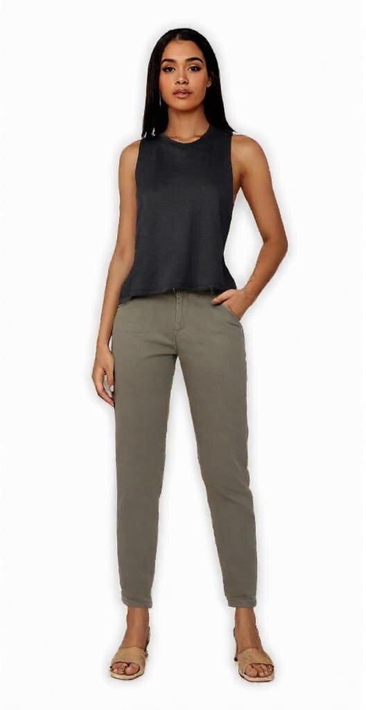 BELLA + CANVAS&#xAE; Women&#x27;s Racerback Crew Neck Crop Tank