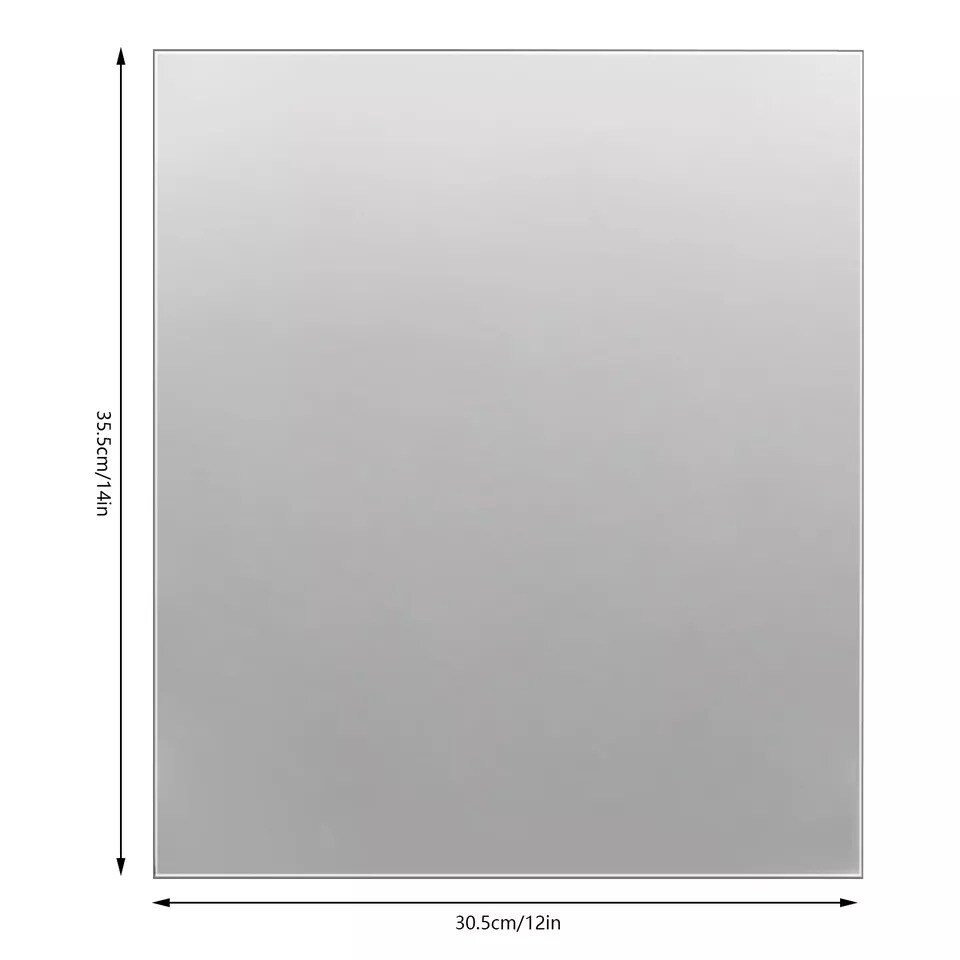 16PCS 14&#x27;&#x27;x12&#x27;&#x27; wall mirrors Wall Mounting DIY Wall Stickers Stick Self-adhesive