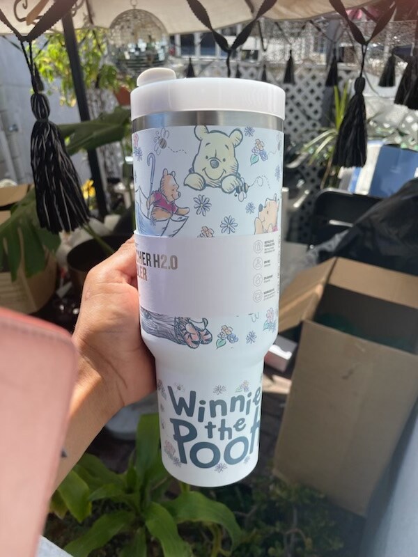 Winnie the Pooh, Pooh  tumbler 40 oz Stanley cup