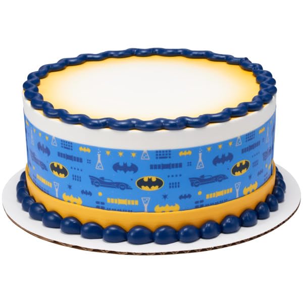 Batman&#x2122; Gotham City Hero PhotoCake&#xAE; Edible Image&#xAE; Strips