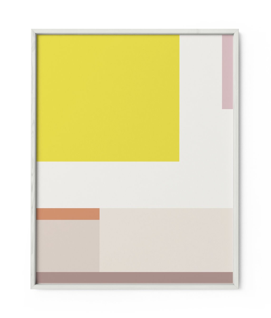 Geo Block Art Print