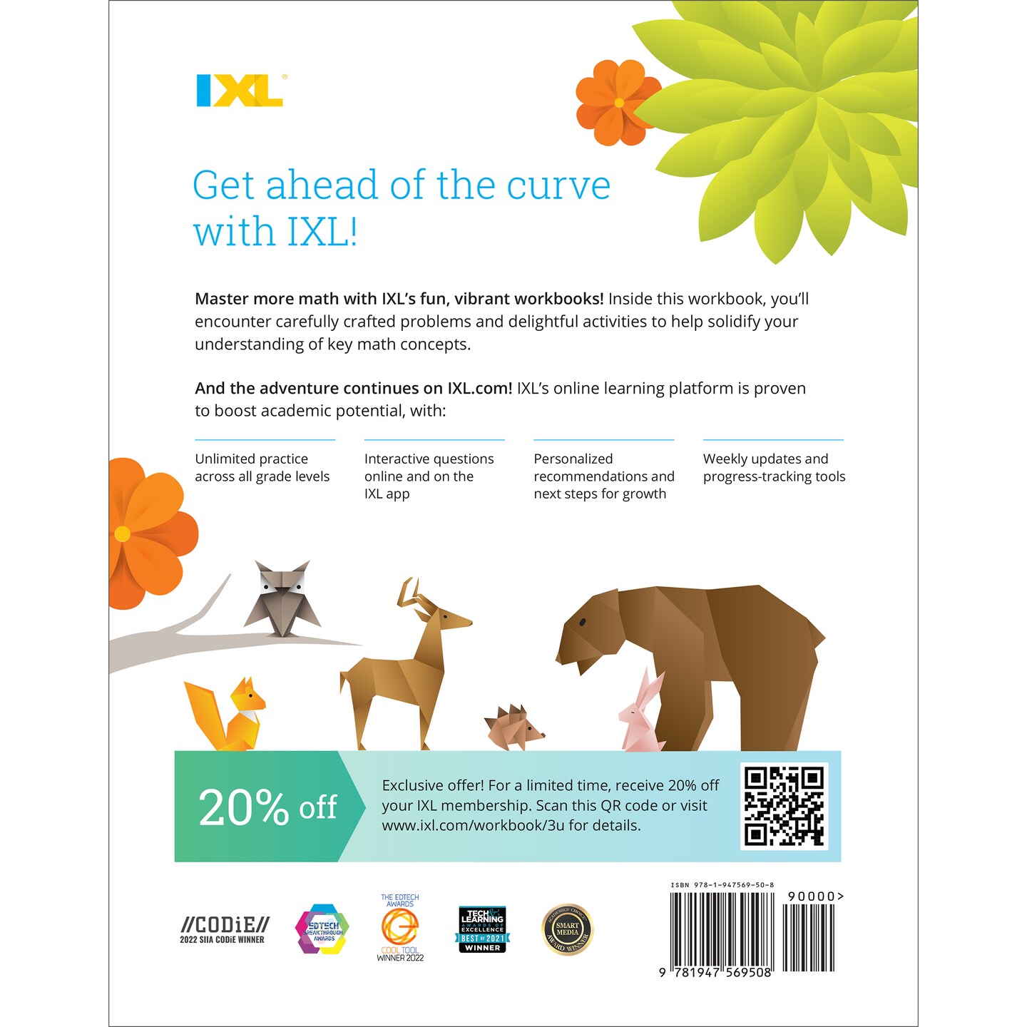 The IXL Ultimate 3rd Grade Math Workbook, Activity Book for Kids Ages 8-9 Covering Addition, Subtraction, Multiplication, Division, Fractions, Geometry, and More Mathematics