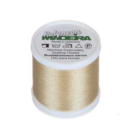 Polyneon Machine Embroidery Thread -- 440 yards spool -- Champagne Beige Color -- Ref. #1738 by Madeira®