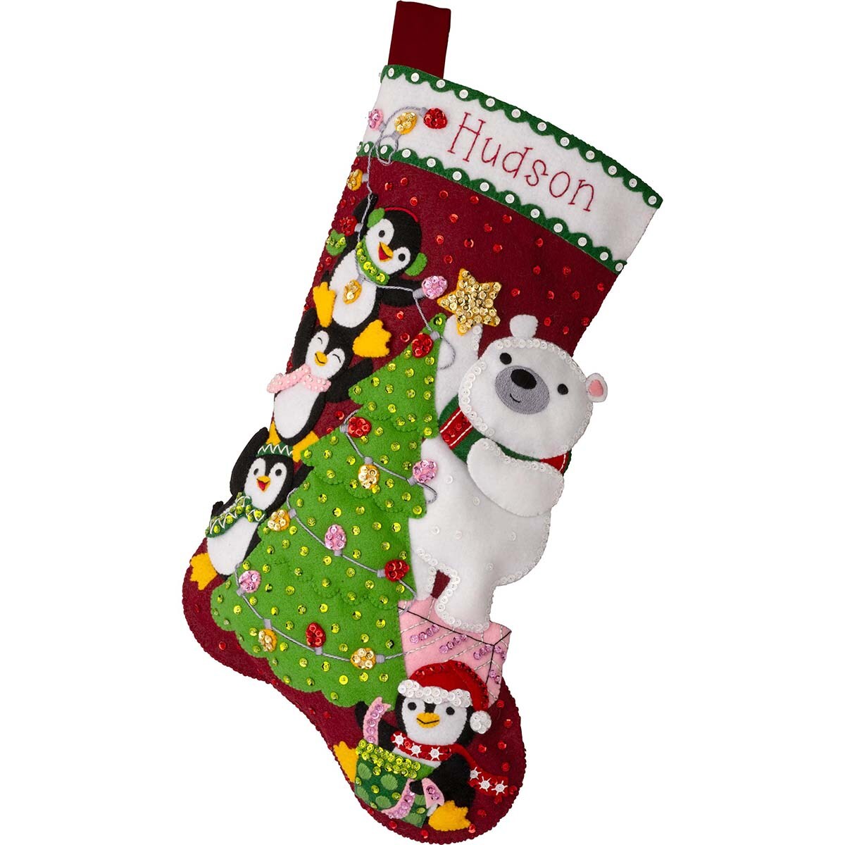 Bucilla  Arctic Tree Trim Stocking Kit