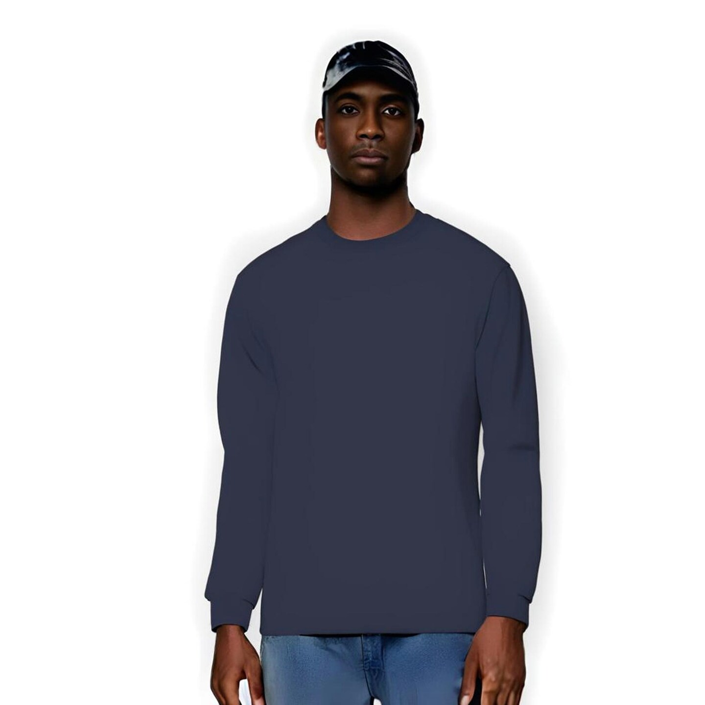 Gildan&#xAE; Heavy Cotton Crew Neck Long Sleeve T-Shirt