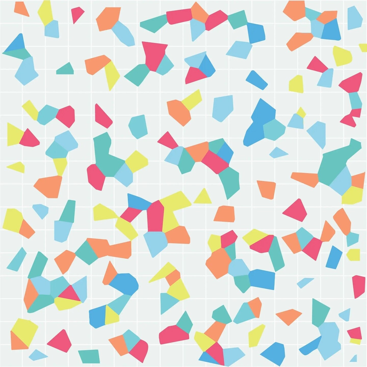 Confetti Memphis Gift Wrap