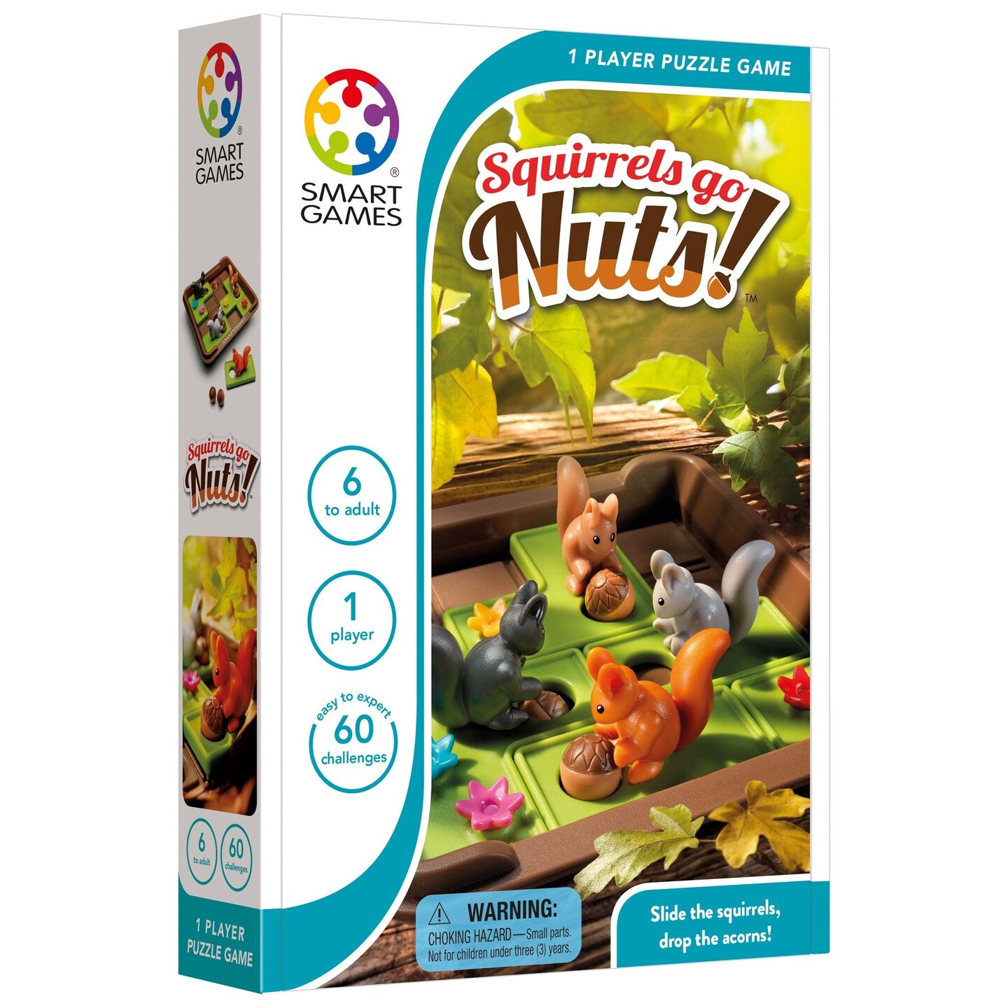 Squirrels Go Nuts&#x2122; 1-Player Puzzle Game