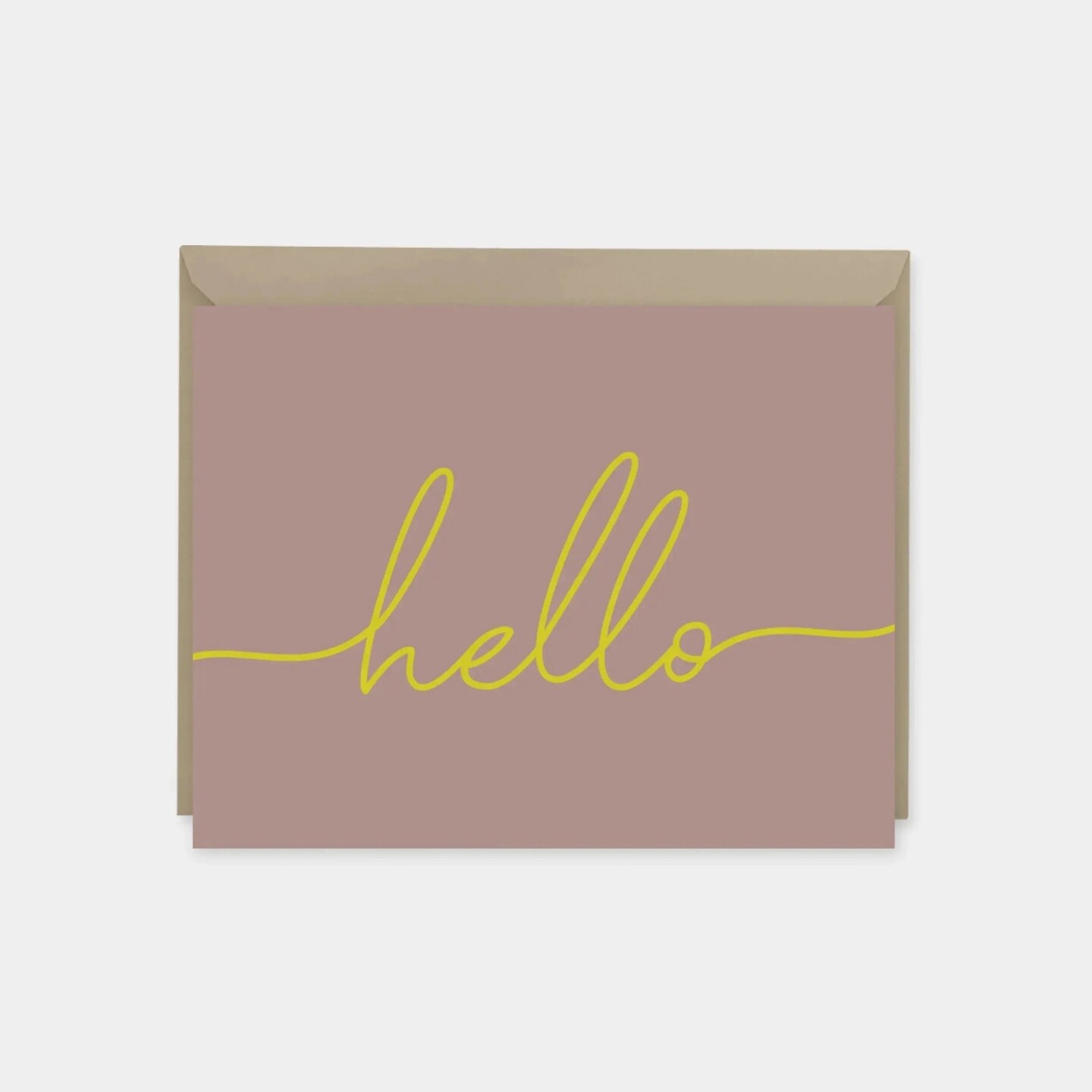 &#x22;Hello&#x22; Greeting Card II