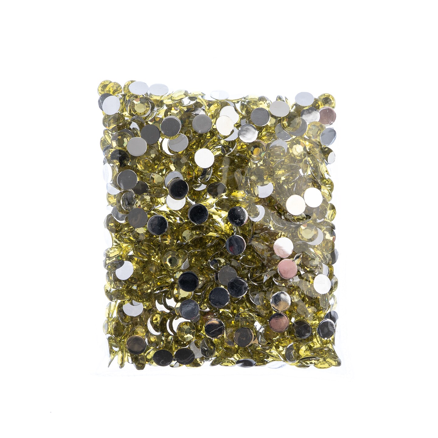 John Bead 8mm (SS39) Round Acrylic Flat Back Rhinestones, 1000pcs