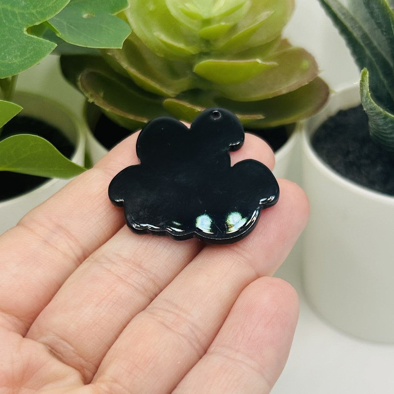 1, 4 or 20 Pieces: Acrylic Creepy Mushroom Charms