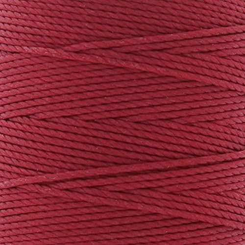 The Beadsmith S-Lon Bead Cord – .5 mm Twisted Nylon Cord for Stringing