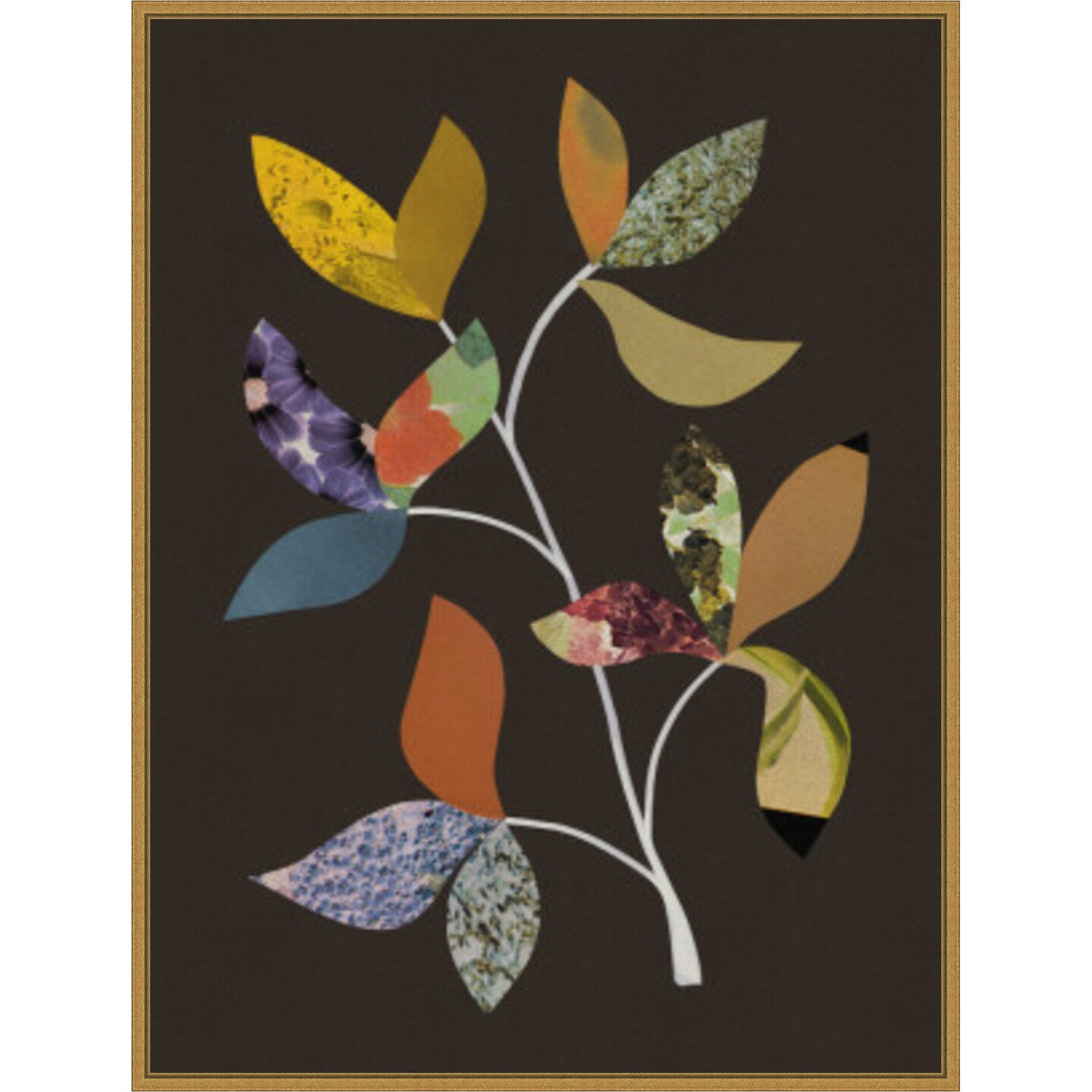 Blooming Branches by Alisa Galitsyna Framed Canvas Wall Art