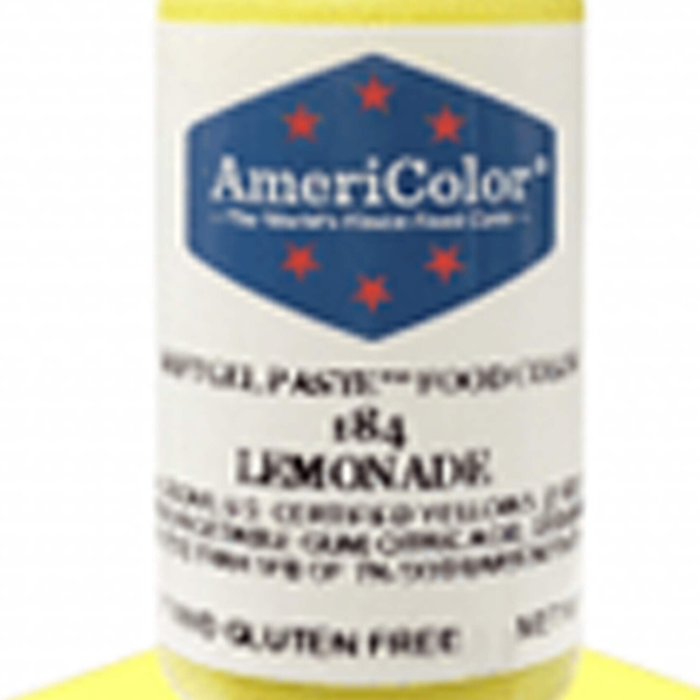 Lemonade Soft Gel Paste Food Color AmeriColor 184