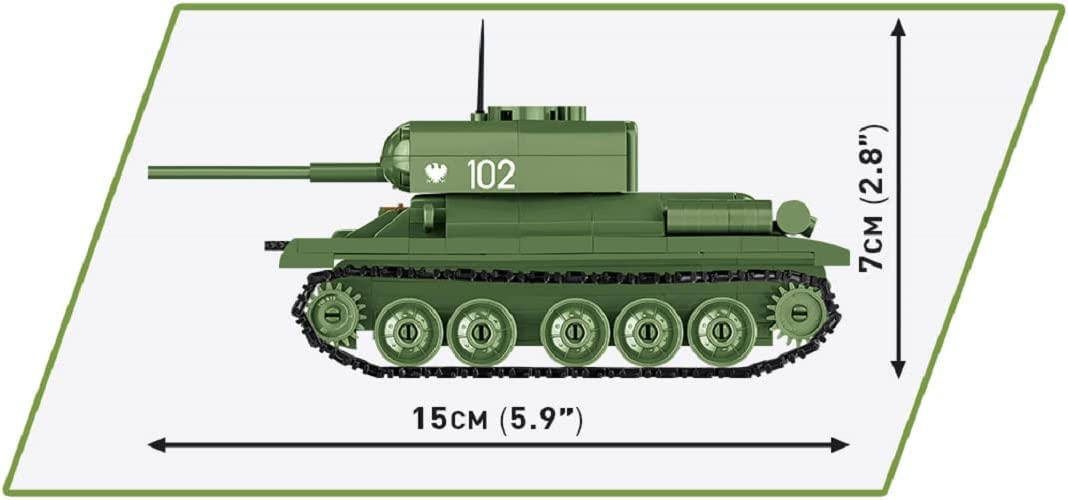 COBI Historical Collection World War II T-34-85 Tank
