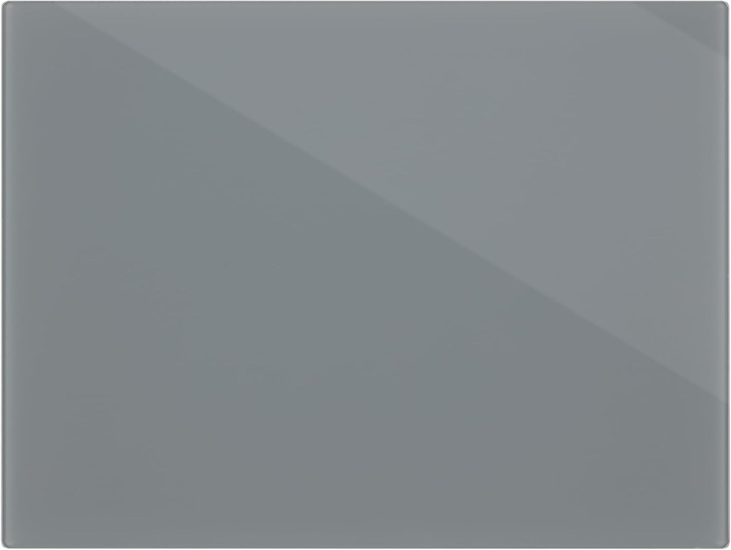 Grey Tempered Glass Palette 12x16" Tabletop Rectangle – Scratch-Resistant, Easy-to-Clean Artist Palette for Precise Color Mixing, Reduced Glare, Solvent-Resistant