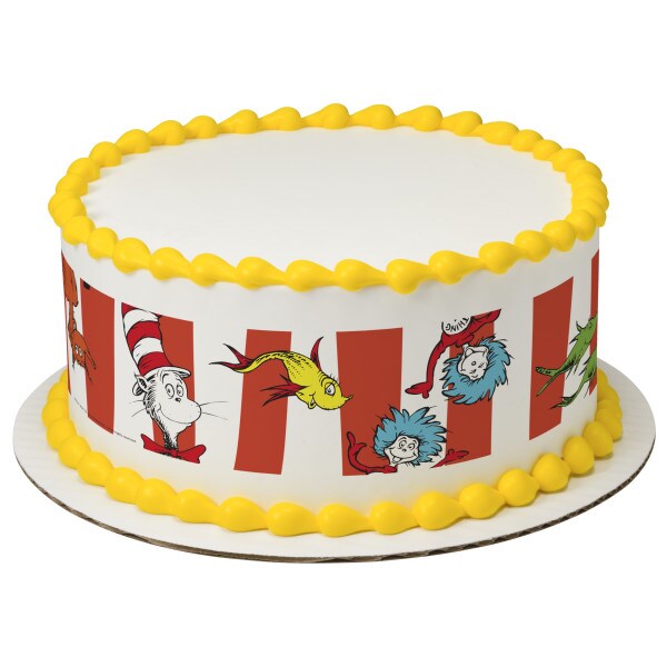 Dr. Seuss Edible Cake Topper Strips