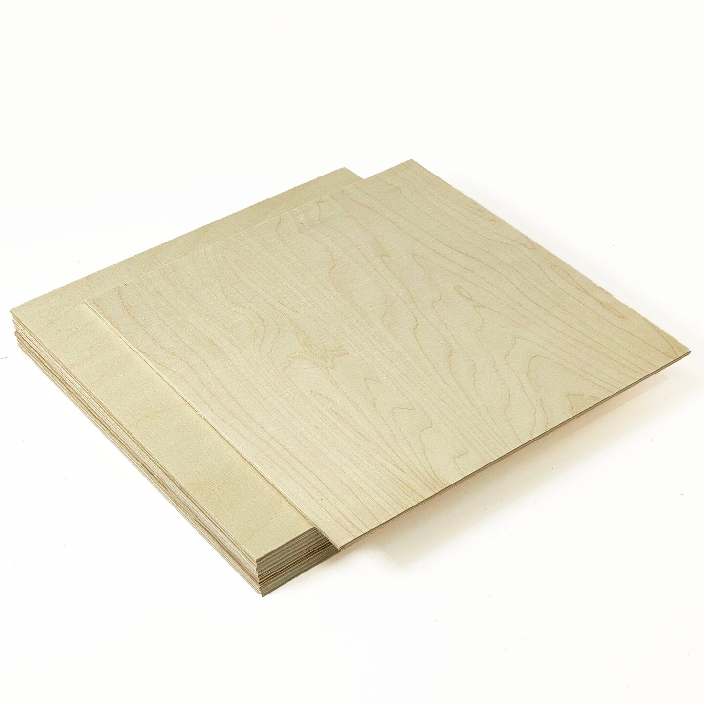 3mm or 6mmGrade B/BB Baltic Birch Plywood Finished or Unfinished | 12x12, 12x19 16x24 | Boxes of 10, 20, 50 and 100 | Laser Engraving, CNC, Scroll Saw
