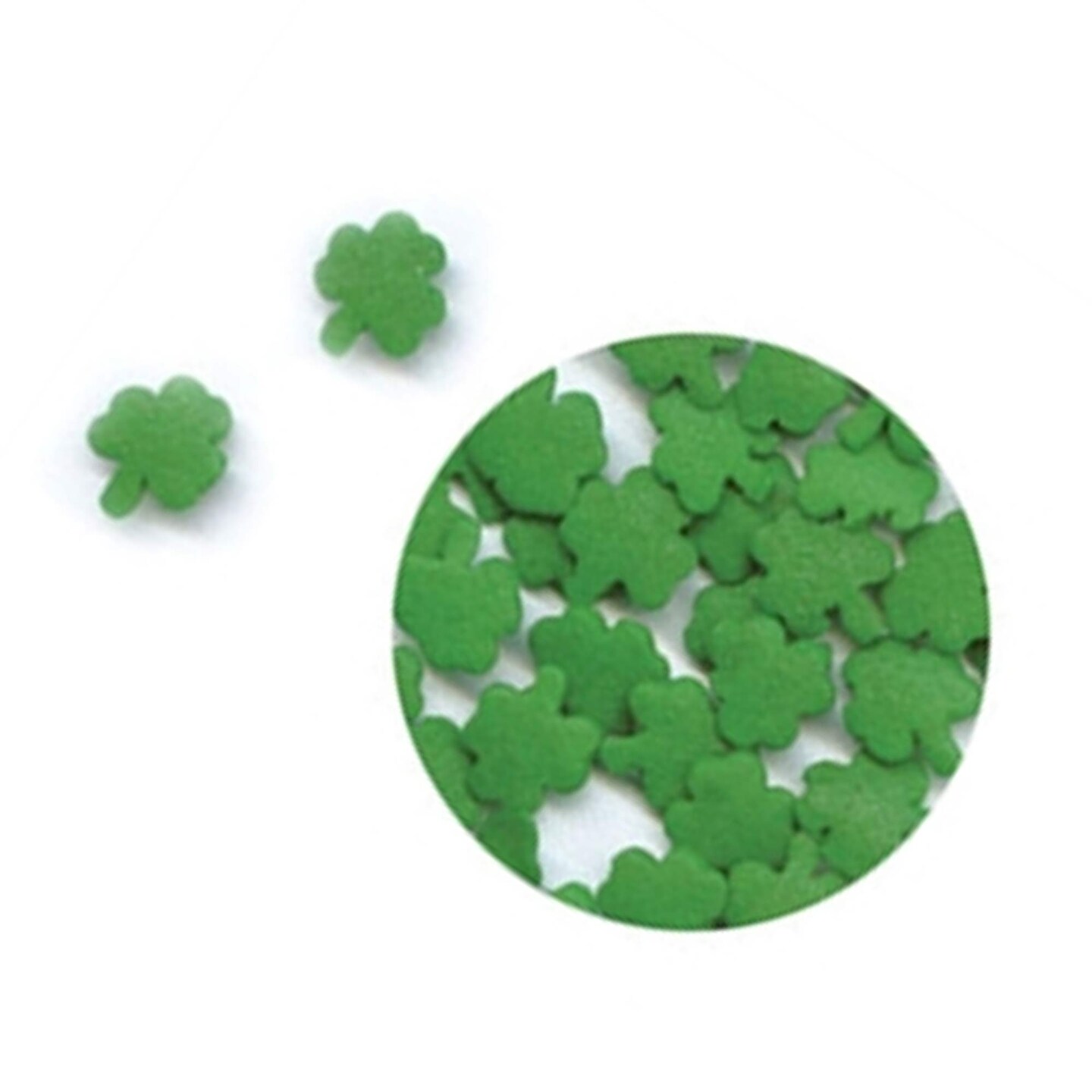 Shamrocks Shapes Confetti 5 Pound Box