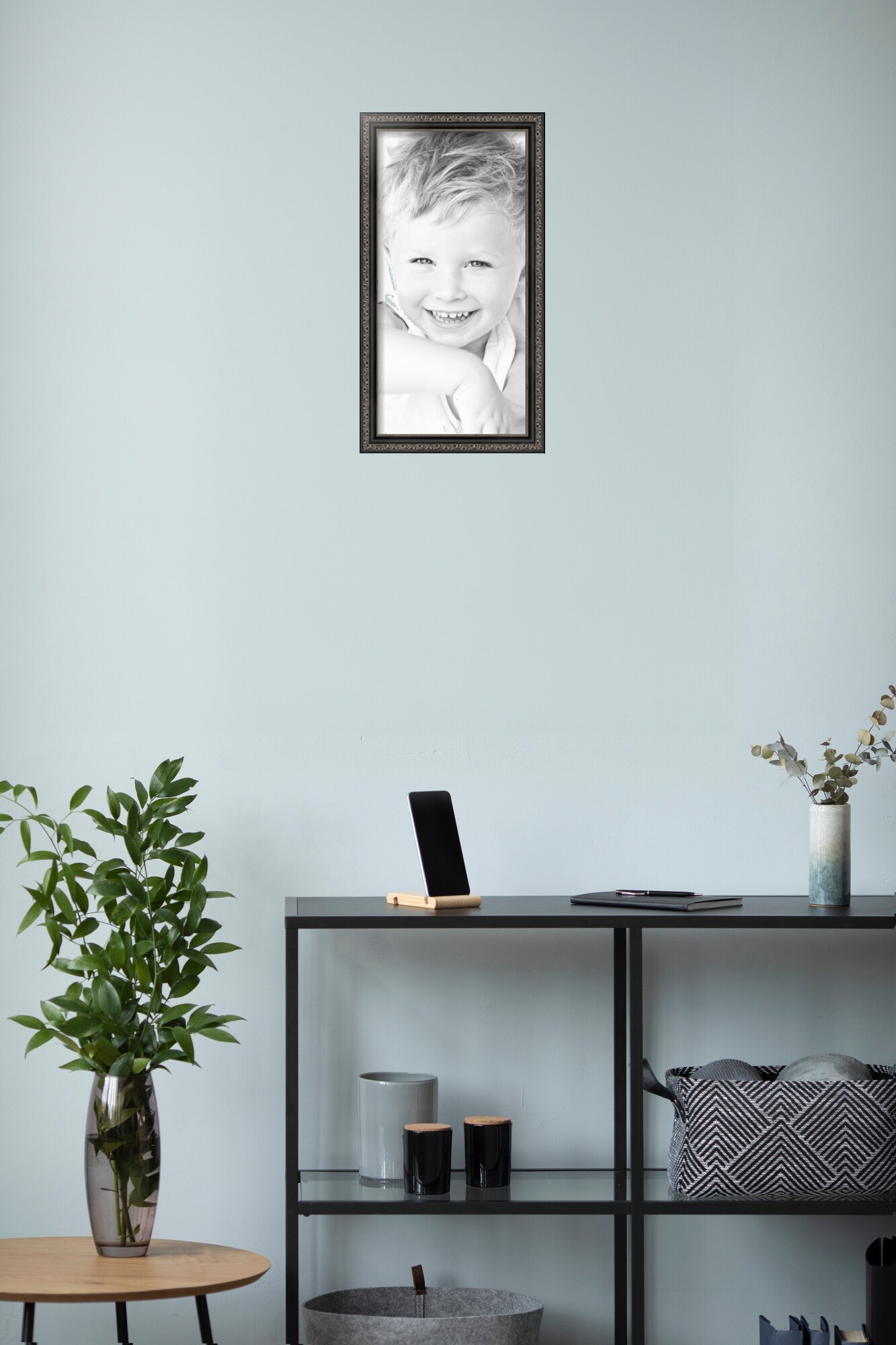 ArtToFrames 10x20 Inch Picture Frame, This 1.25 Inch Custom Wood Poster Frame is Available in Multiple Colors, Great for Your Art or Photos - Comes with Regular Glass and Corrugated Backing (A40GL)
