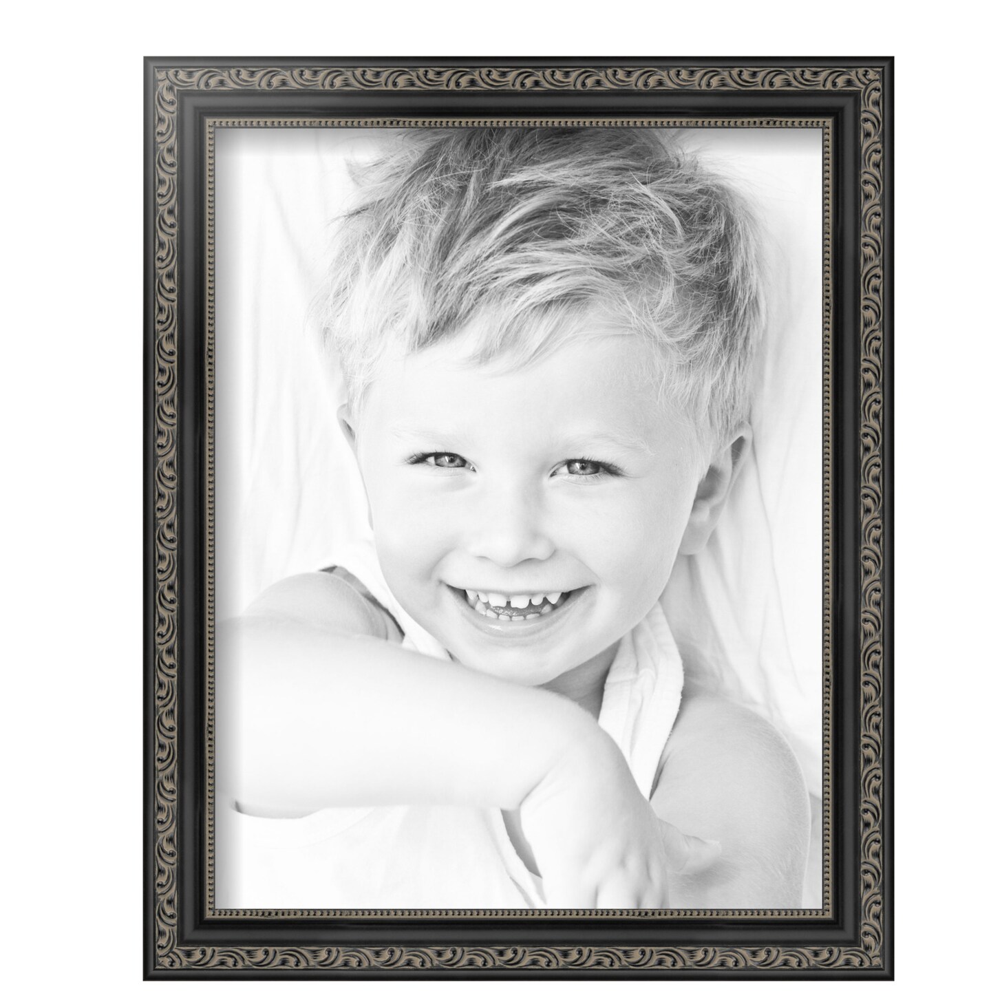 ArtToFrames 11x14 Inch Picture Frame, This 1.25 Inch Custom Wood Poster Frame is Available in Multiple Colors, Great for Your Art or Photos - Comes with Regular Glass and Corrugated Backing (A40HF)