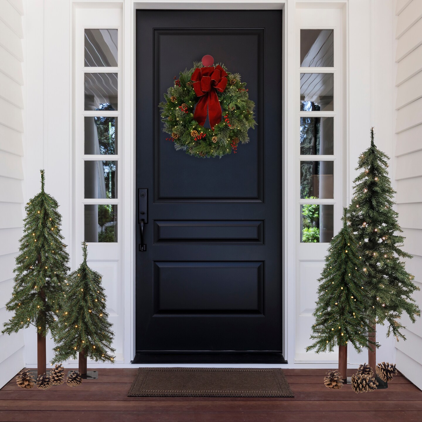 Haute Decor Mountain Fir Christmas Trees - Available in 4 Sizes