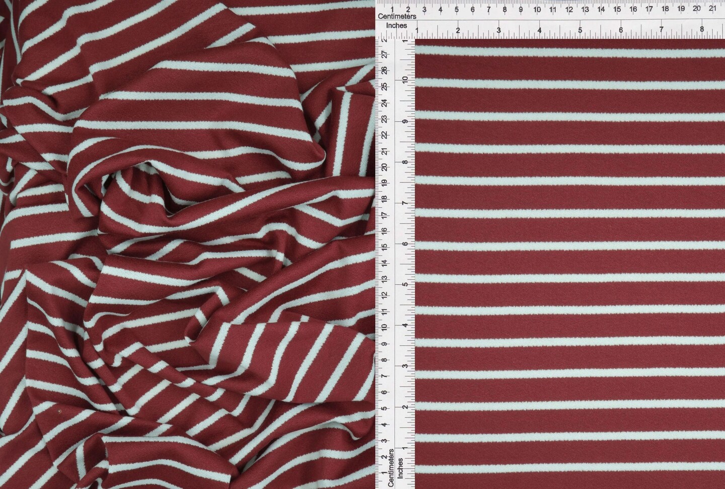 Striped Viscose Crepe Fabric 1 Yard Soft Draping Texture Lightweight 58/60" Wide