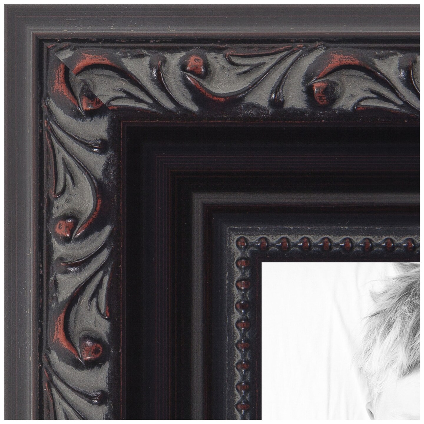ArtToFrames 11x14 Inch Picture Frame, This 1.25 Inch Custom Wood Poster Frame is Available in Multiple Colors, Great for Your Art or Photos - Comes with Regular Glass and Corrugated Backing (A40HF)