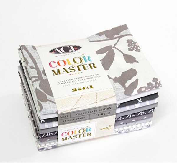 Clean Slate Color Master Half Yard Bundle by AGF Studio for Art Gallery (CB-HY111)
