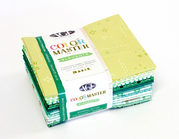 Waterfall Elements Fat Quarter Bundle by AGF Studio for Art Gallery (CB-EFQ409)