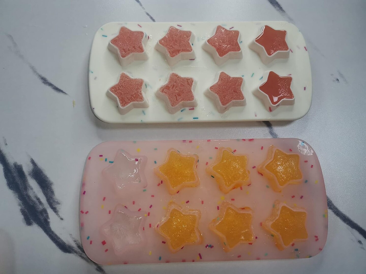 Ice Cube Molds Silicone Set of 2