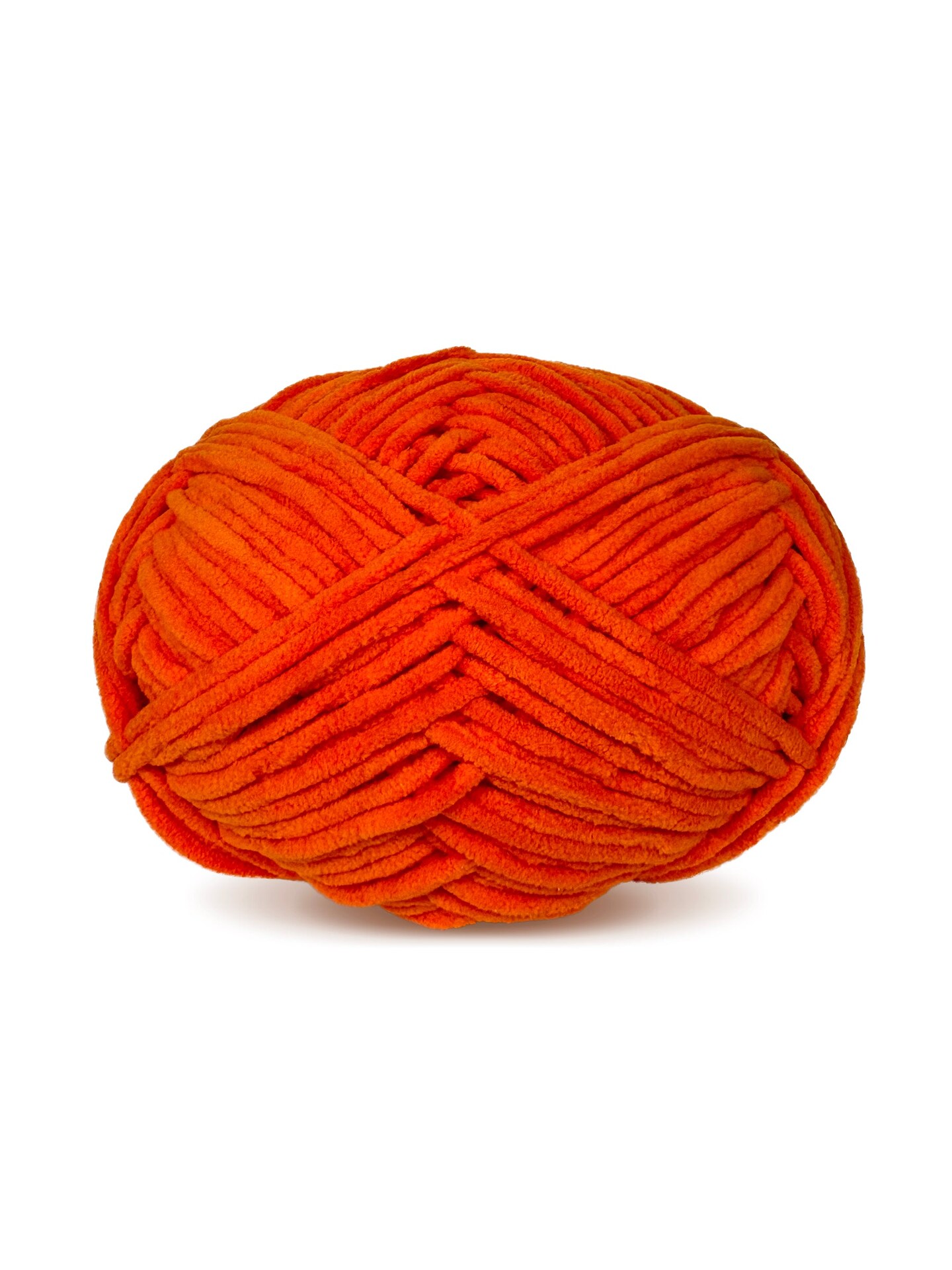 Craftytop&#x2122; Bulky Velvet Yarn #5 for Knitting &#x26; Crochet (Pumpkin Patch)