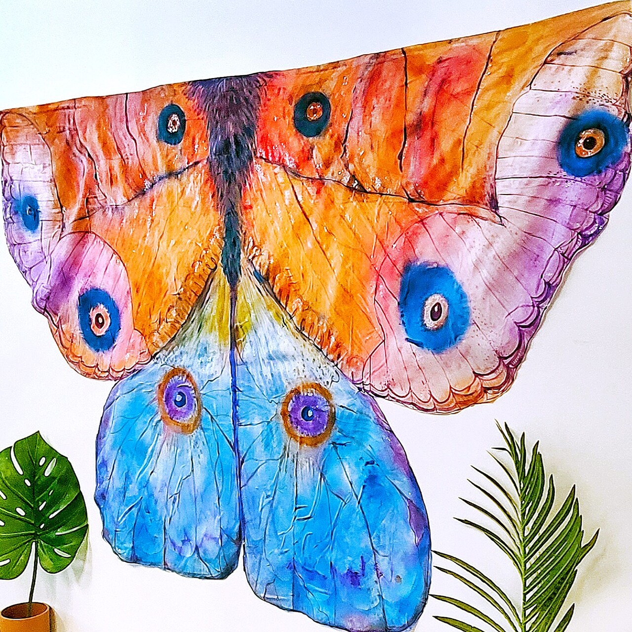 DecoArt DIY Costume: Moth Wings with SoSoft Fabric Acrylics