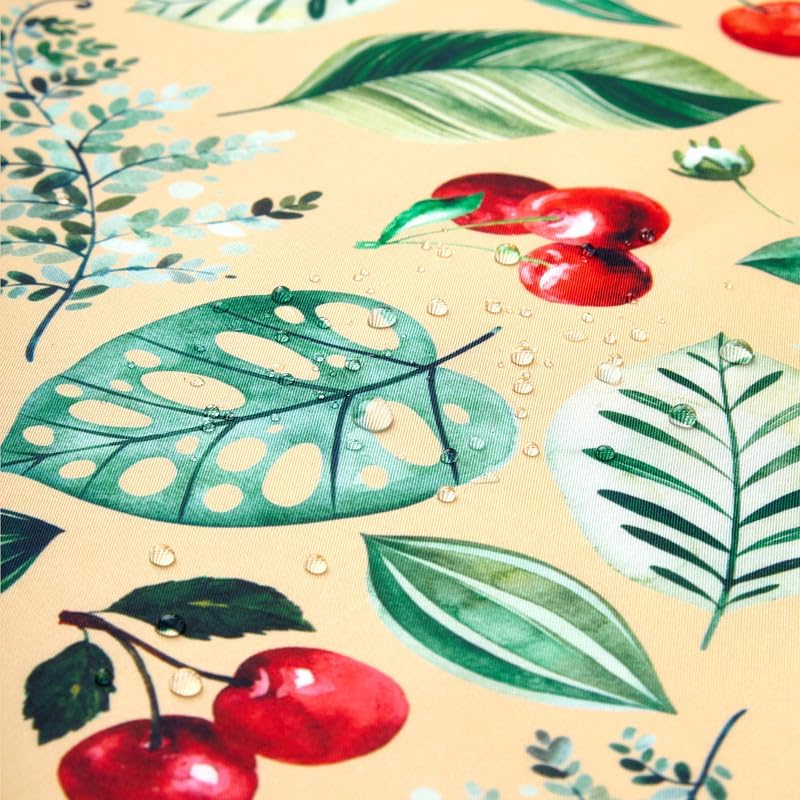 Dining Table Runner for 4 to 6 Seater - Water Repellent - Polyester Printed Twill Fabric - Size 13x72 in - Decorative Cloth for Center and Coffee Table - Washable - Durable