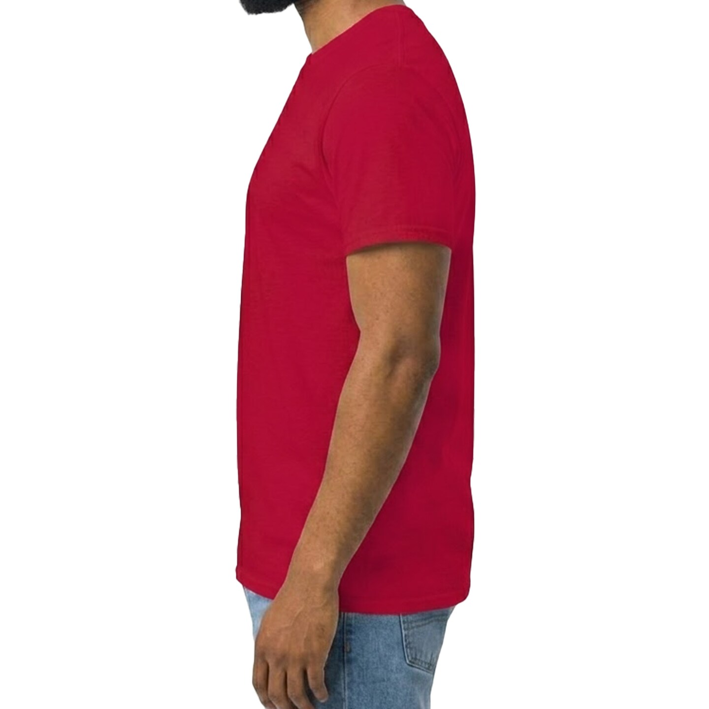 Gildan Men's Softstyle Lightweight T-Shirt, Adult DIY Crafting & Custom Printing Projects, True Red