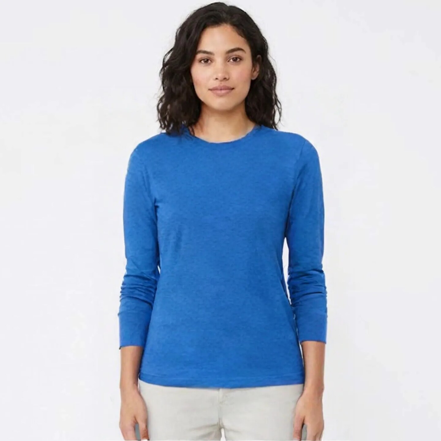 BELLA CANVAS Triblend Long Sleeve Tee Soft Lightweight Unisex Retail Fit Everyday Wear Shirt