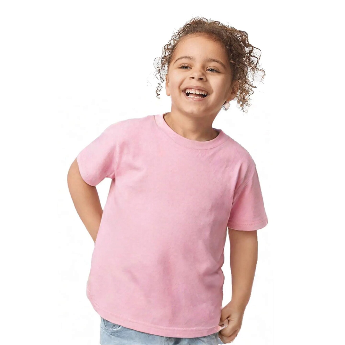 Gildan Heavy Cotton Toddler Crewneck Short Sleeve T-Shirt – Soft & Durable Kids Basic Tee for Everyday Wear