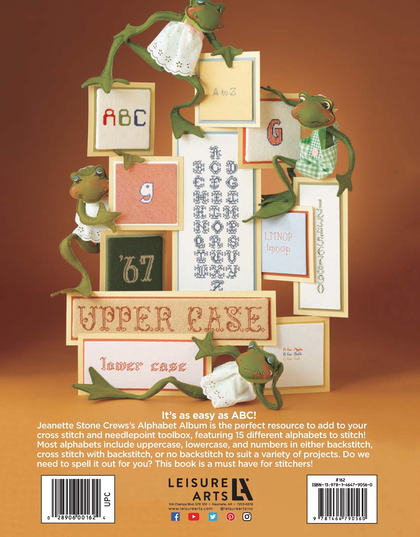 Alphabet Album—15 Decorative Alphabets for Cross Stitch and Needlepoint