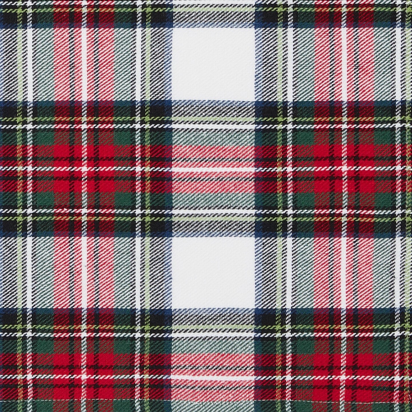 Threadmade Home Christmas Classic Holiday Plaid Tablecloth, Multicolor - 52"W x 70"L