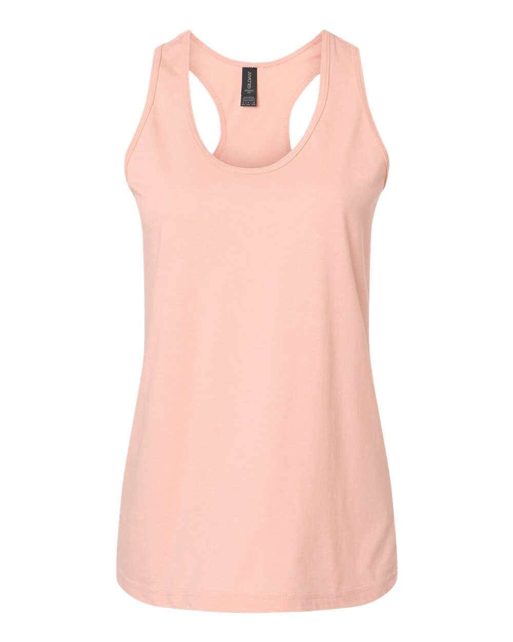 Gildan Softstyle Women’s CVC Racerback Tank Top for Custom Printing Cotton Blend Tank