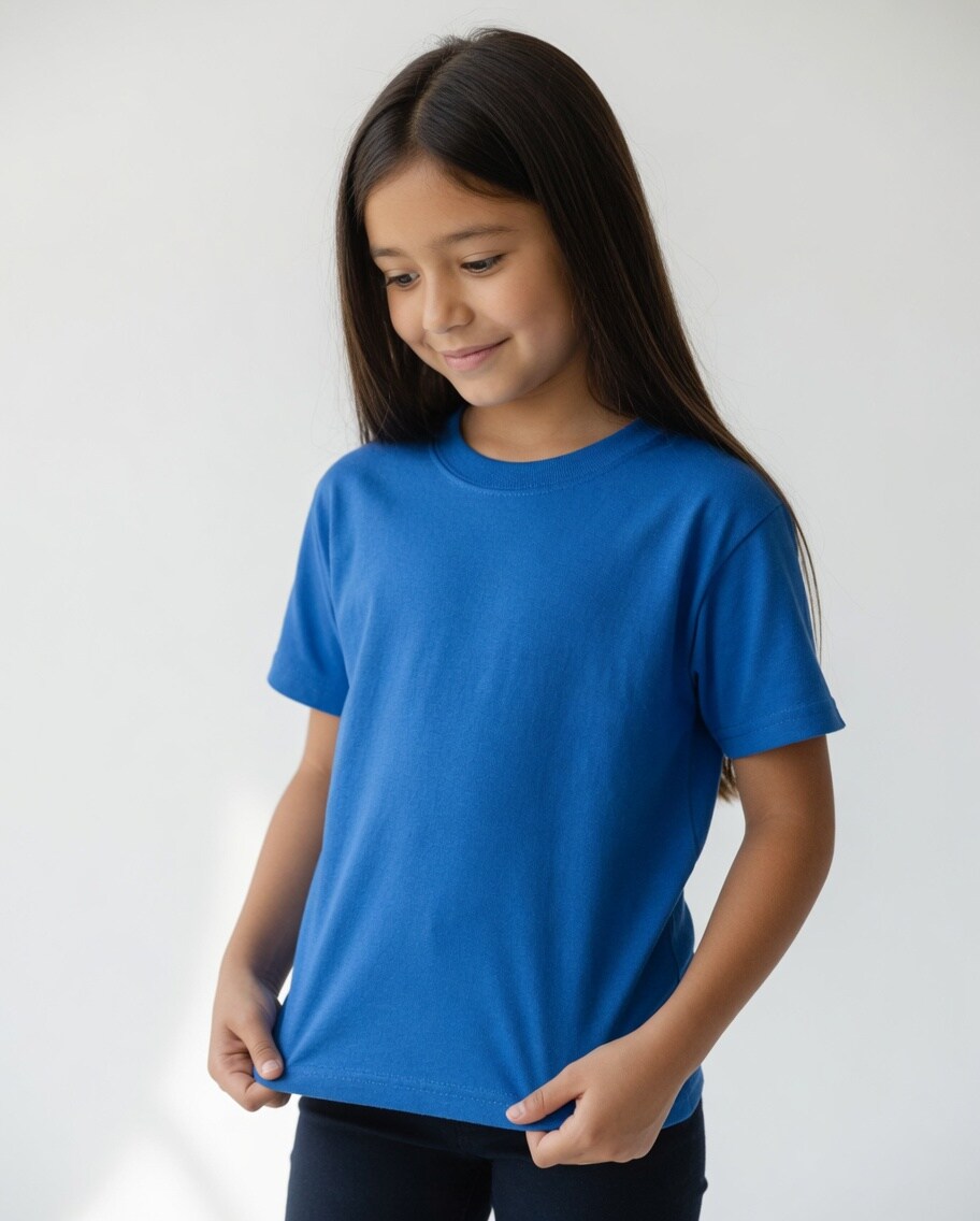 Youth DryBlend Crewneck T-Shirt for Lightweight Active & Everyday Wear
