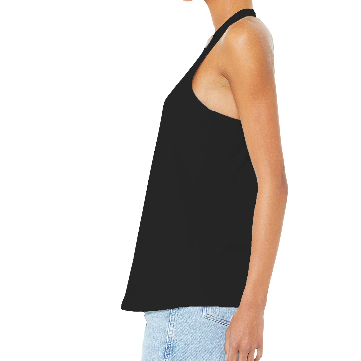 BELLA + CANVAS Women's Jersey Racerback Tank, Gym Workout Casual Tank Top