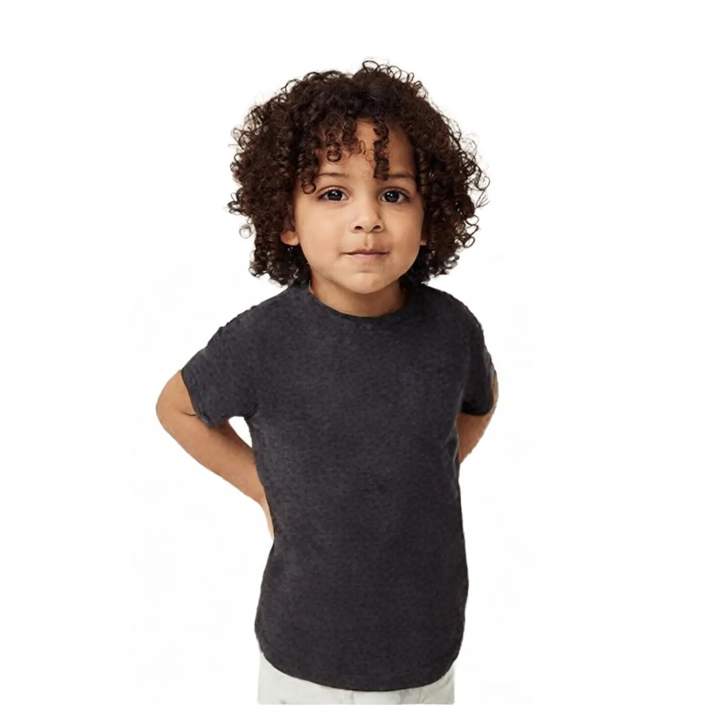 BELLA + CANVAS Toddler Triblend Crewneck Short Sleeve Lightweight Soft Jersey T-Shirt For Everyday Wear