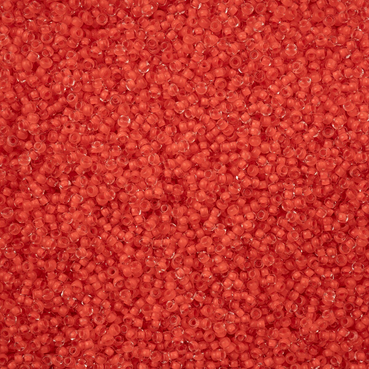 John Bead 11/0 Crystal Lined Terra Intensive Czech Glass Seed Beads, 23g