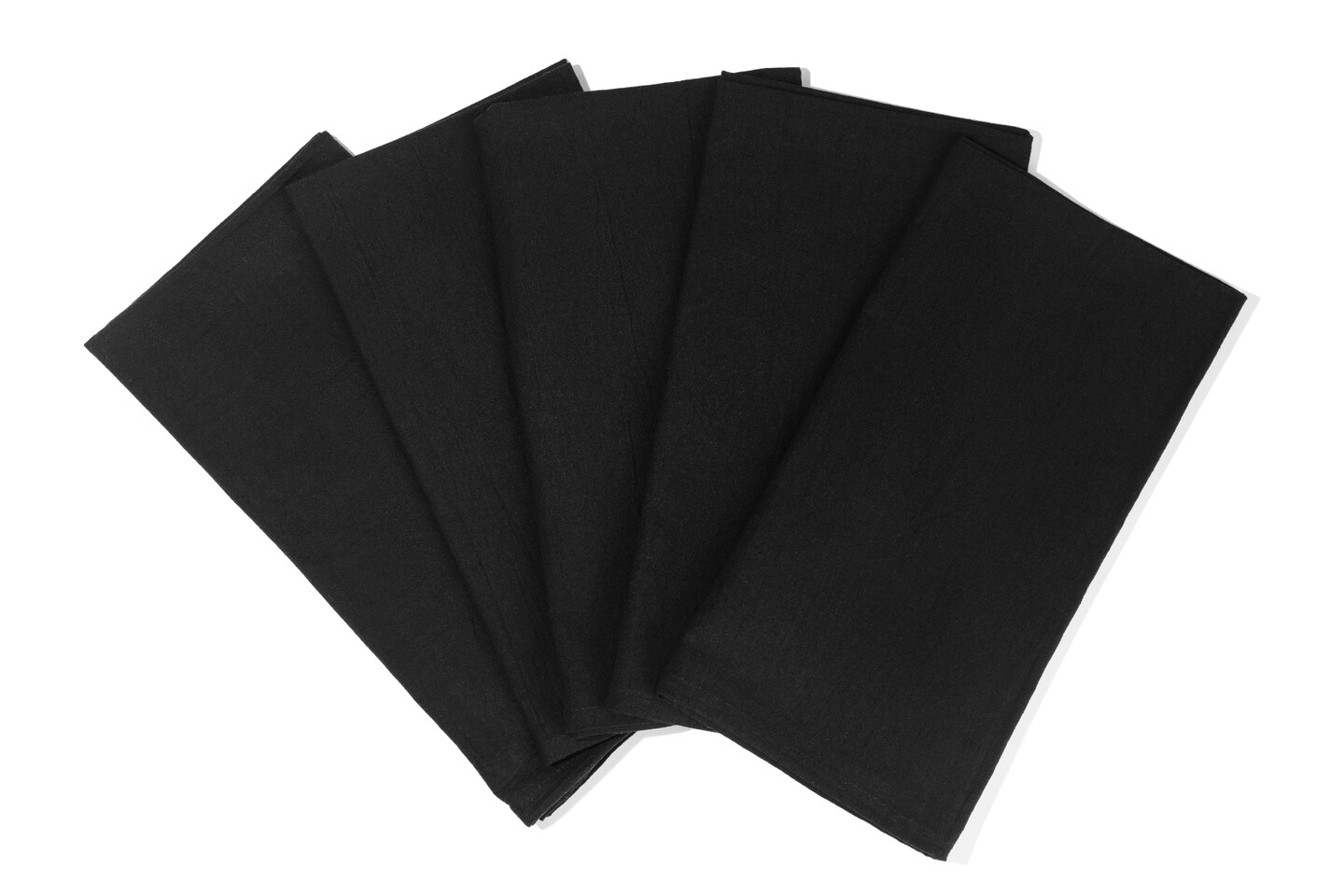 Flour Sack Towels for Embroidery & DIY Crafts, 27"x27" Cotton Tea Towel Blanks, Lint-Free, Pack of 5 or 10 — Multiple Colors