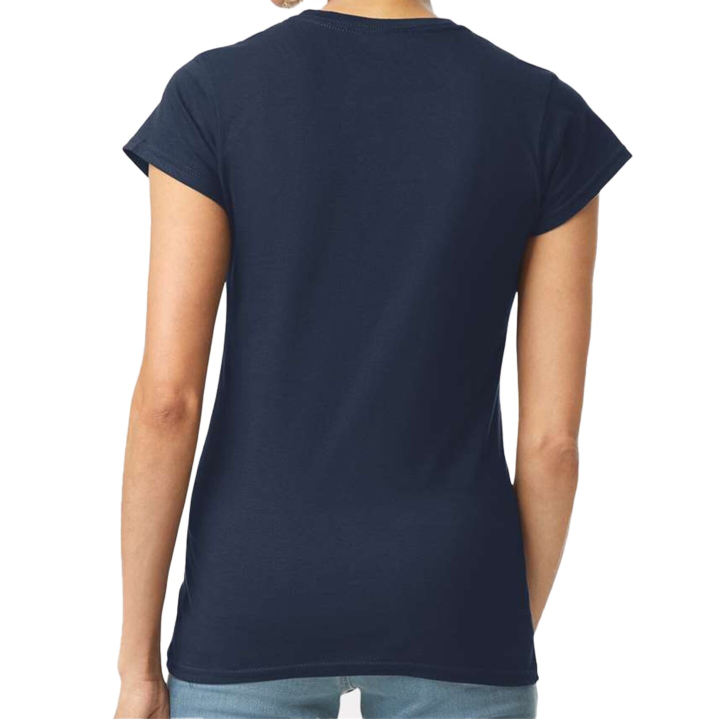 Gildan Women’s T-Shirt Softstyle, Crewneck Tee for Crafting Blanks Canvas for Paint Ready