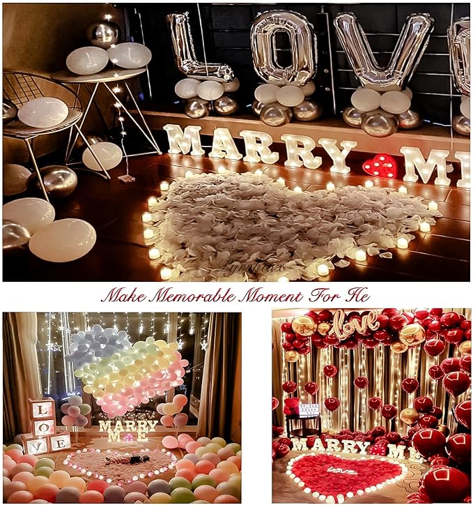 2000Pieces Rose Petals, Artificial Flower Petals Fake Rose Petals Silk Red Rose Petals for Romantic Night,Wedding,Proposal Anniversary Flower Decorations