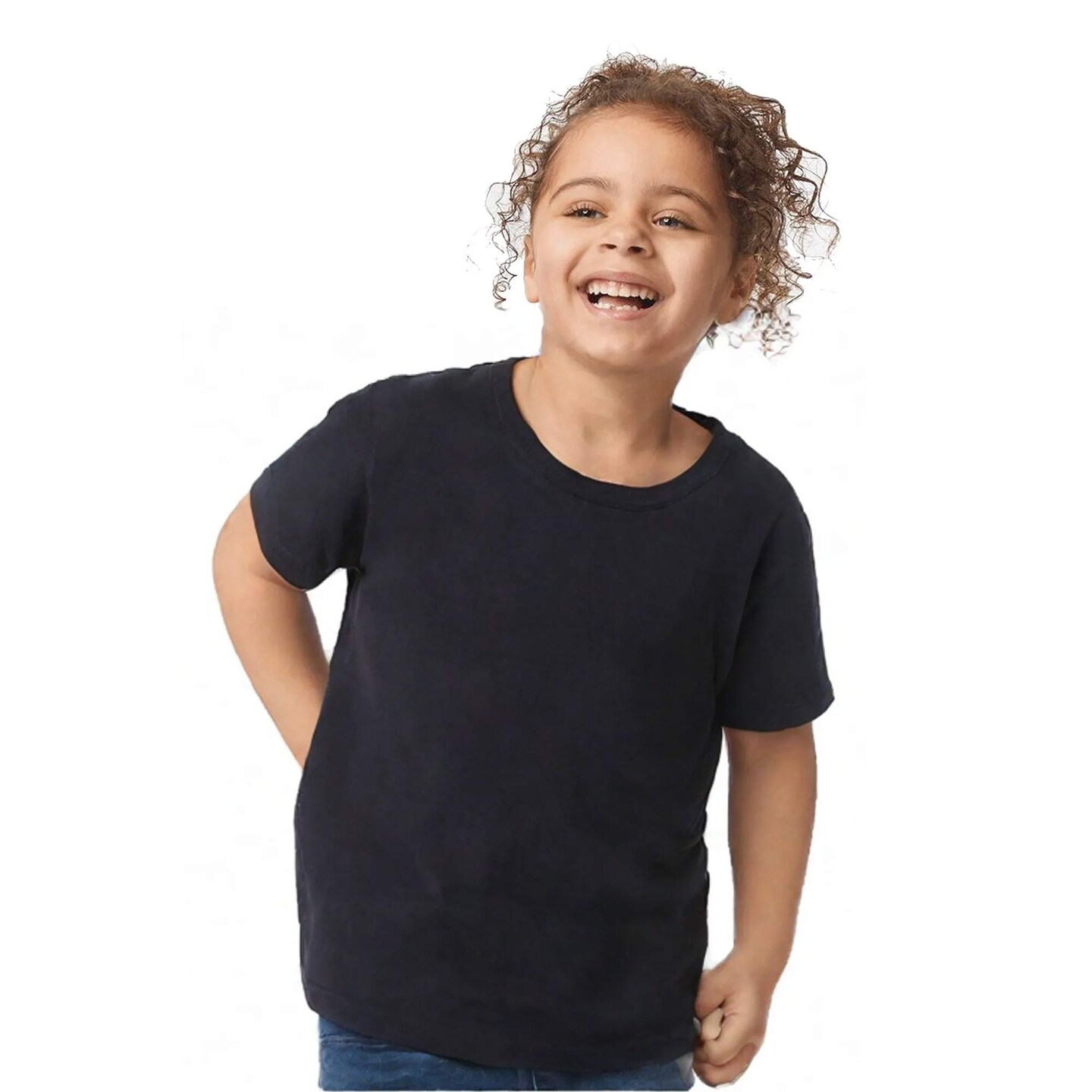 Gildan Heavy Cotton Toddler Crewneck Short Sleeve Tee Soft Unisex Kids Basic Shirt for Everyday Comfort