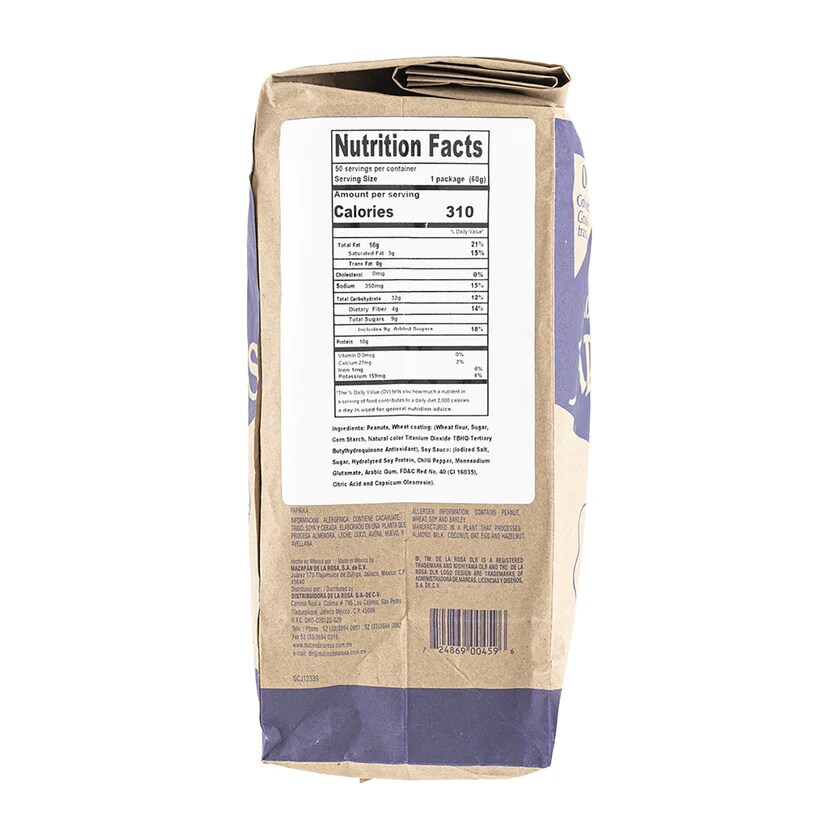 De La Rosa Cacahuate Japones 50Ct
