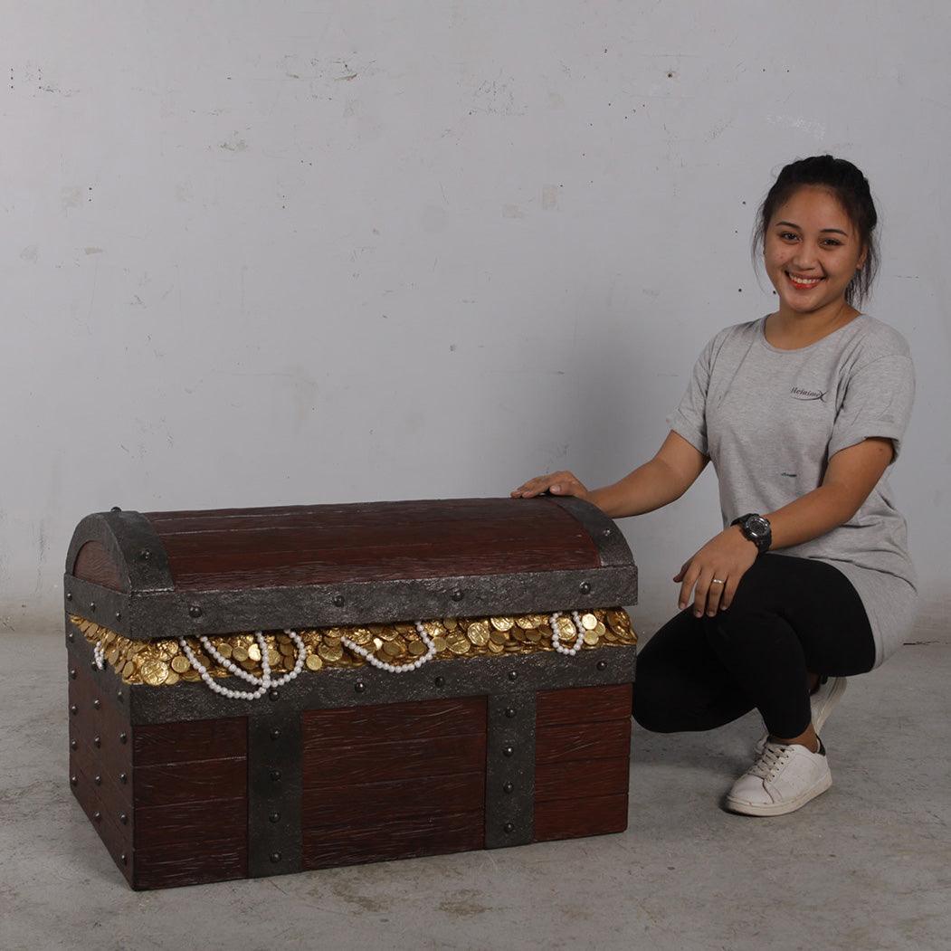 Pirate Treasure Chest Life Size Statue